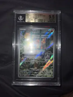 2023 Charmander 44 Black Star Promo Pokemon SV: Obsidian Flames BGS 9.5 GEM MINT - Image 3