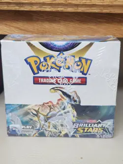 Pokemon Brilliant Stars Booster Box Factory Sealed - Image 1