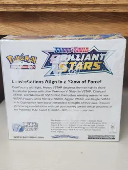 Pokemon Brilliant Stars Booster Box Factory Sealed - Image 2