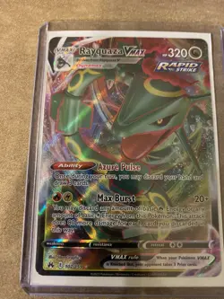 Pokemon TCG Rayquaza VMAX Rapid Strike. Crown Zenith 102/159 Holo Ultra Rare - Image 1
