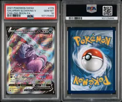 Pokemon TCG: Galarian Slowking V 179/198 Chilling Reign Alt Art PSA 10 GEM MINT - Image 3