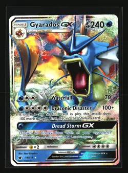 Pokemon GYARADOS GX 18/111 Ultra Rare (2017 SM Crimson Invasion) NM/Near Mint - Image 1