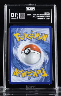 Pokemon Mew ex 216/091 Paldean Fates TAG 10 GEM MINT - Highest Graded - Image 2
