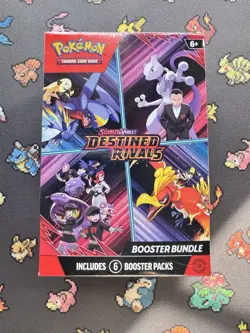 Pokemon Scarlet & Violet Destined Rivals Booster Bundle Box Sealed New - Image 1