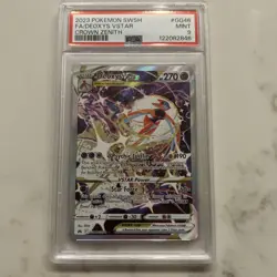 2023 Pokemon Crown Zenith #GG46 Full Art Deoxys VSTAR PSA 9 MINT Trusted Seller! - Image 1