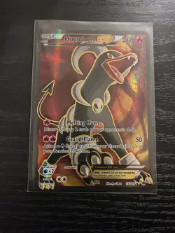 Houndoom EX (Full Art) 153/162 XY Breakthrough Pokemon TCG - Image 1
