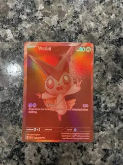 Victini Red RARE 171/086 Pokemon English White Flare Black Bolt PACK FRESH M/NM - Image 1