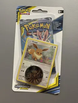 Pokemon Unbroken Bonds Eevee Blister Booster Pack English Sun & Moon | Sealed - Image 1