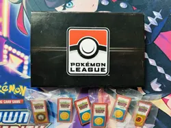 Pokemon League retro badges 2012 Unova Gym Badges Complete B&W 2 Nintendo - Image 2
