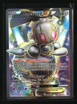 Pokemon MAGEARNA EX 10/114 Full Art Ultra Rare 2016 XY Steam Siege NM/Near Mint - Image 1