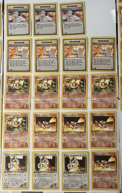 Pokemon TCG Gym Heroes Lot Of 63 Blaine’s Pokemon 1st Edition Good Condition - Image 3