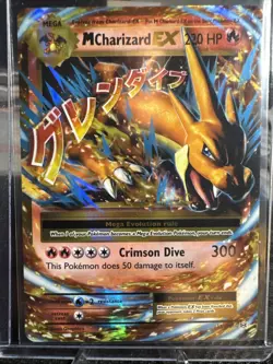 Pokemon TCG Mega-Charizard-EX XY Evolutions 13/108 Holo Holo Rare EX - Image 1