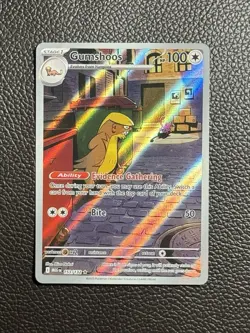 Gumshoos 153/132 Illustration Rare Pokemon Mega Evolution NM - Image 1