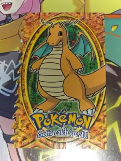 1999 Topps Pokemon the First Movie Dragonite #12 Die Cut Embossed Ships FAST - Image 1