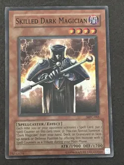 Skilled Dark Magician MFC-065 Magician's Force-Unlimited Super Rare MP - Image 1