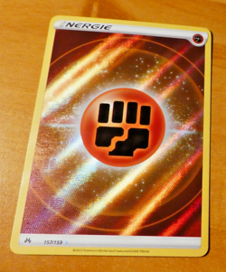 POKEMON ZENITH SUPREME FRANCAISE CARD HOLO CARTE ENERGIE COMBAT 157/159 FR 2023 - Image 1