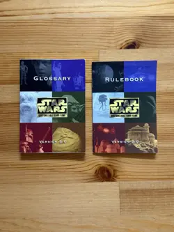 Star Wars CCG Collectible Card Game Rulebook And Glossary Version 2.0 Decipher - Image 1