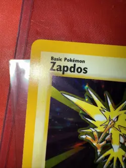 Pokemon TCG Zapdos Base Set Unlimited Holo Rare Card #16/102 - Image 3
