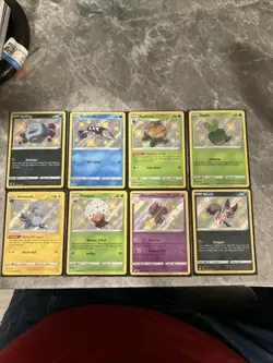 Pokemon Trading Card Game Shining Fates Baby Shiny Holo Lot (8 Cards) - Image 1