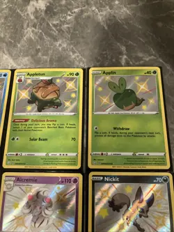 Pokemon Trading Card Game Shining Fates Baby Shiny Holo Lot (8 Cards) - Image 3