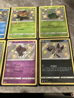 Pokemon Trading Card Game Shining Fates Baby Shiny Holo Lot (8 Cards) - Image 4