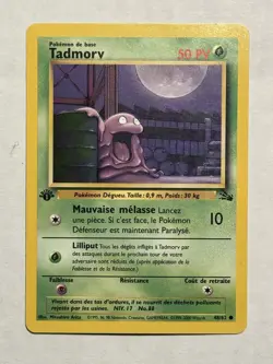 Grimer 1st First Edition Pokemon Card 48/62 Fossil Common Italian - Image 1