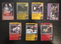 WWE Raw Deal CCG 3 Minute Warning Superstar 7 Card Set - Image 1