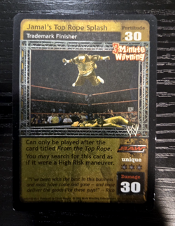 WWE Raw Deal CCG 3 Minute Warning Superstar 7 Card Set - Image 4