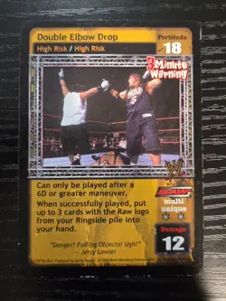 WWE Raw Deal CCG 3 Minute Warning Superstar 7 Card Set - Image 5