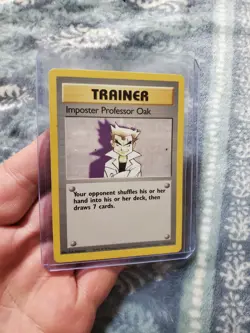 LP IMPOSTER PROFESSOR OAK - 73/102 - Base Set - Pokemon Card - Image 1