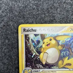Raichu 12/108 Holo Rare Ex Power Keepers Pokemon Card - Image 2