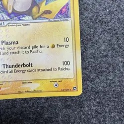 Raichu 12/108 Holo Rare Ex Power Keepers Pokemon Card - Image 4
