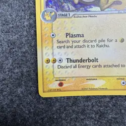 Raichu 12/108 Holo Rare Ex Power Keepers Pokemon Card - Image 5