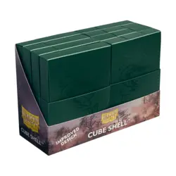 Arcane Tinmen Card Protection Cube Shell - Forest Green SW (New) - Image 1