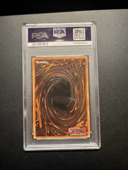 Yu-Gi-Oh! Dragon Master Magia Quarter Century Secret Rare Card PSA 9 BLTR-EN118 - Image 2