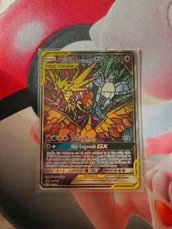 Moltres & Zapdos & Articuno GX Promo from Hidden Fate ETB Pokemon Card SM210 - Image 1