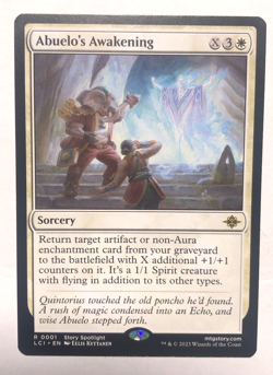 Abuelo's Awakening 0001 The Lost Caverns Of Ixalan MTG Magic the Gathering NM - Image 1