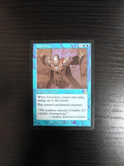 MTG Treachery Urza's Destiny UDS English Blue Enchant Creature 1999 Used F/S - Image 1