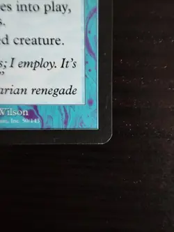 MTG Treachery Urza's Destiny UDS English Blue Enchant Creature 1999 Used F/S - Image 5