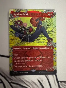 Spider-Punk (0210) (Borderless) (Non-Foil) Marvel Eternal MTG NM-M - Image 1