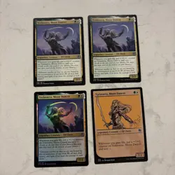Magic the Gathering MTG Trelasarra, Moon Dancer Play Set Of 4 Cards - Image 1