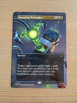 Grasping Tentacles - 21 - MTG: Marvel’s Spider-Man - Borderless - Rare - Regular - Image 1