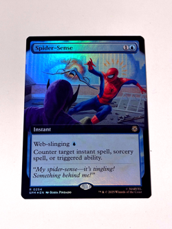 Spider-Sense (Extended Art) Foil #254 MTG: Marvel's Spider-Man - Image 1