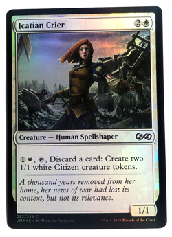 Icatian Crier FOIL 022/254 Time Spiral MTG Magic the Gathering NEAR MINT NM - Image 1