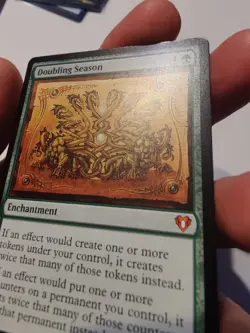 MTG Doubling Season, NM-Mint, English Commander Masters - Image 3
