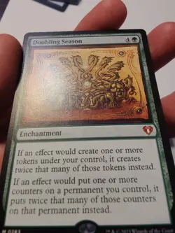 MTG Doubling Season, NM-Mint, English Commander Masters - Image 4