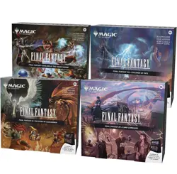 Magic The Gathering MTG Final Fantasy Scene Box Bundle All 4 Scene Boxes Presale - Image 1