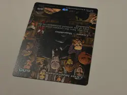 MTG Clever Impersonator Borderless-Marvel Universe-Near Mint - Image 3