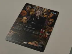 MTG Clever Impersonator Borderless-Marvel Universe-Near Mint - Image 5