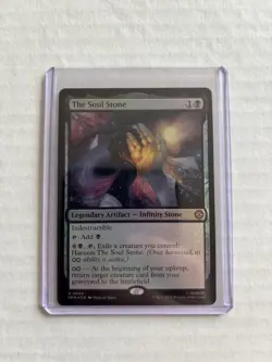 The Soul Stone Marvel's Spider-Man Holo Foil NM MTG - Image 1